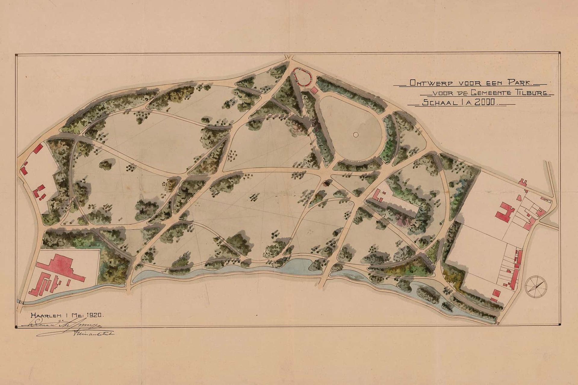 Ontwerp Leijpark Leonard Springer